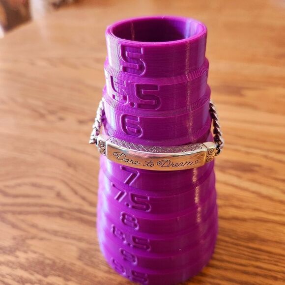 BRIGHTON "Dare to Dream" ID Style Silver Bracelet JEWELRY TO LIVE IN - Picture 6 of 8